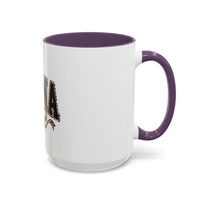 Mama Leopard Accent Coffee Mug — 11/15 oz Gift for Moms
