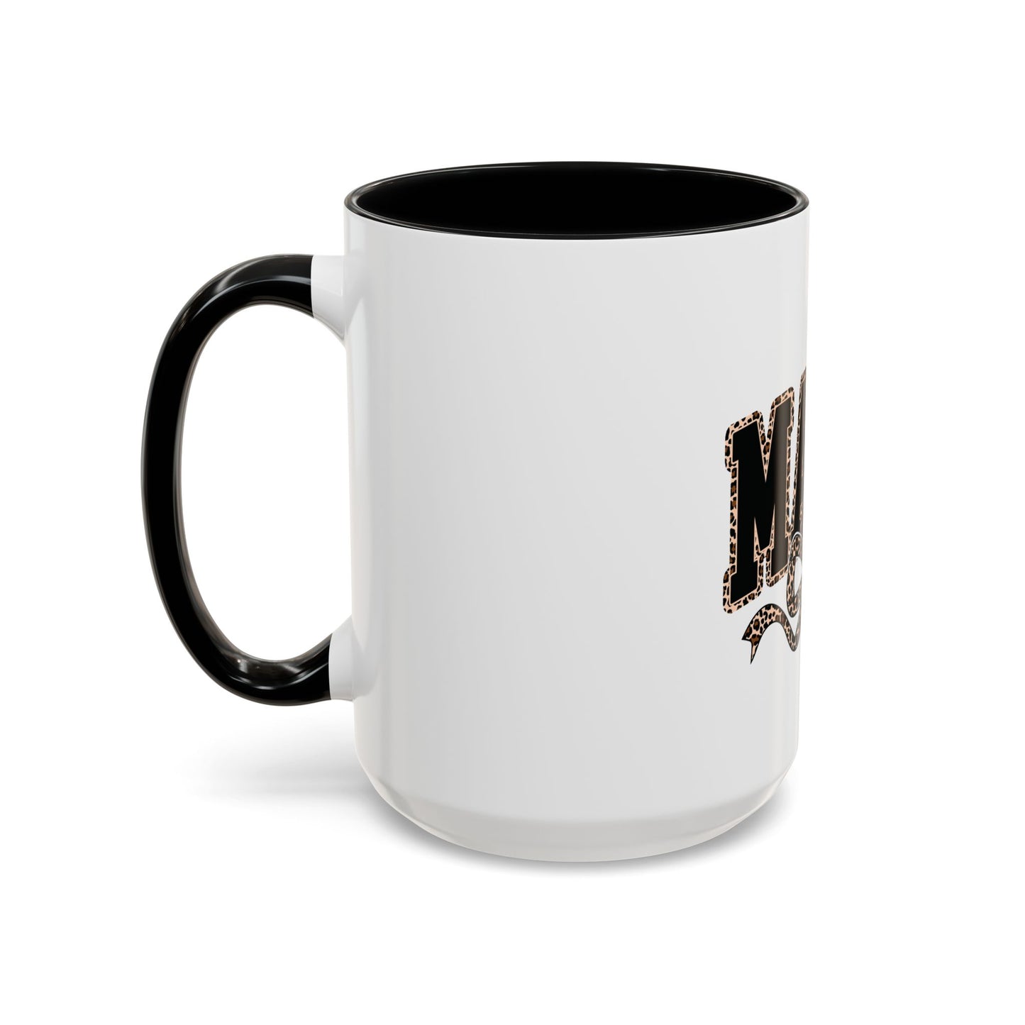Mama Leopard Accent Coffee Mug — 11/15 oz Gift for Moms