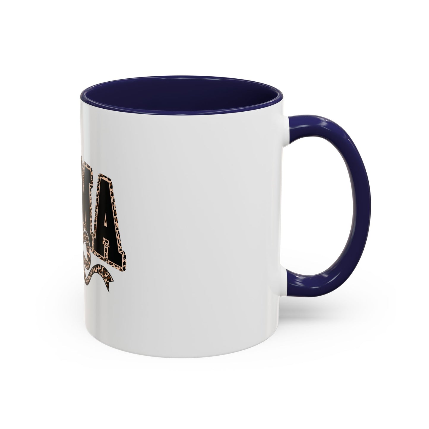 Mama Leopard Accent Coffee Mug — 11/15 oz Gift for Moms