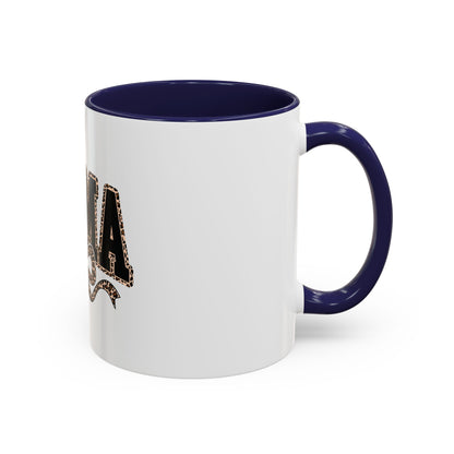 Mama Leopard Accent Coffee Mug — 11/15 oz Gift for Moms
