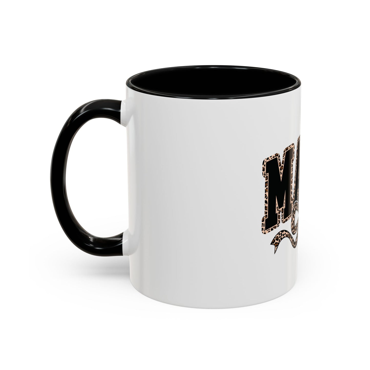 Mama Leopard Accent Coffee Mug — 11/15 oz Gift for Moms