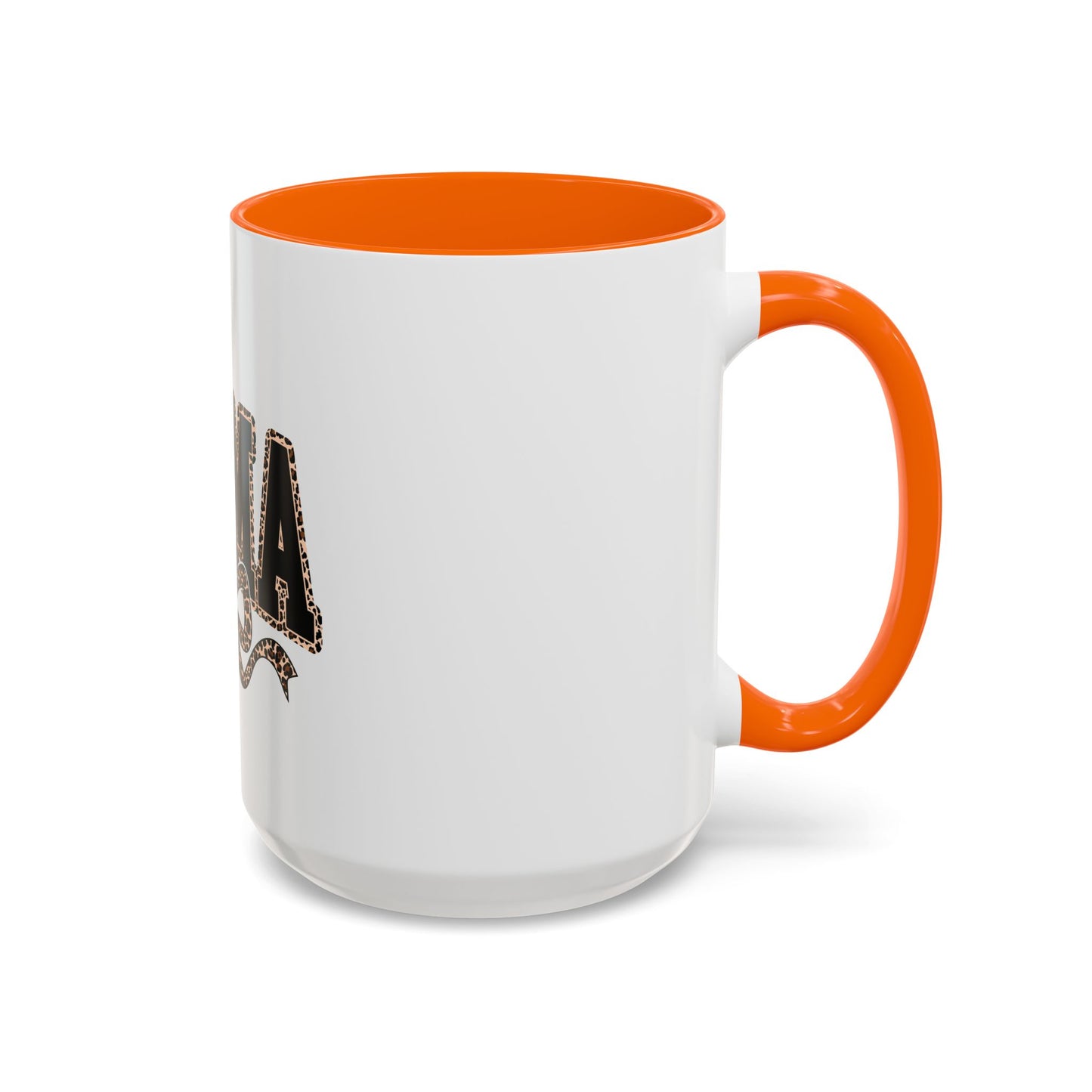 Mama Leopard Accent Coffee Mug — 11/15 oz Gift for Moms