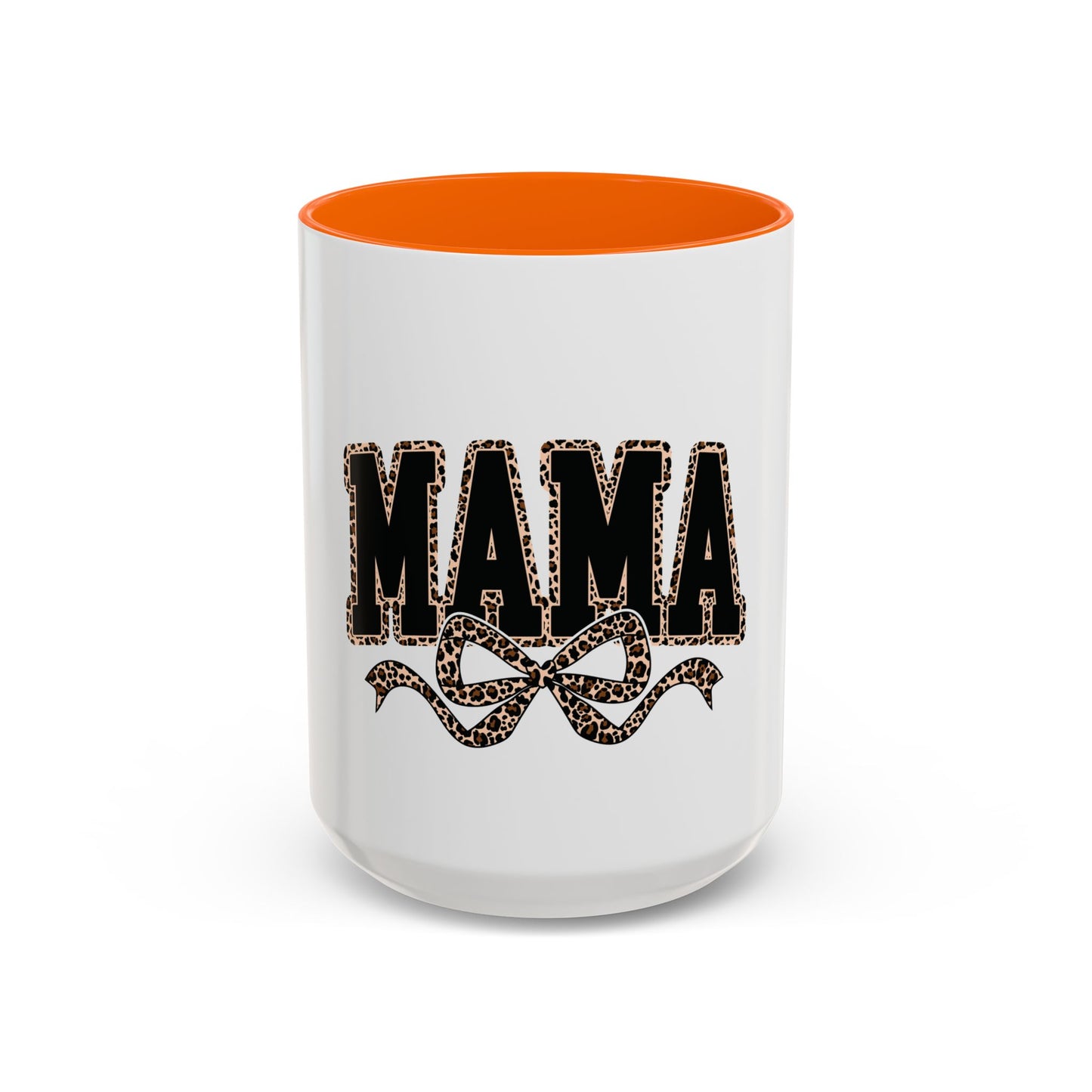 Mama Leopard Accent Coffee Mug — 11/15 oz Gift for Moms