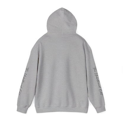 The Unbothered Edit Hoodie — Minimal Script Logo Pullover