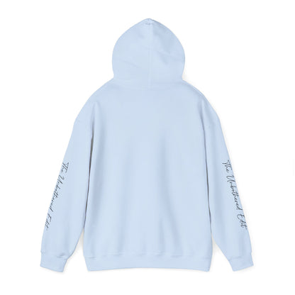 The Unbothered Edit Hoodie — Minimal Script Logo Pullover