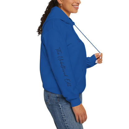 The Unbothered Edit Hoodie — Minimal Script Logo Pullover
