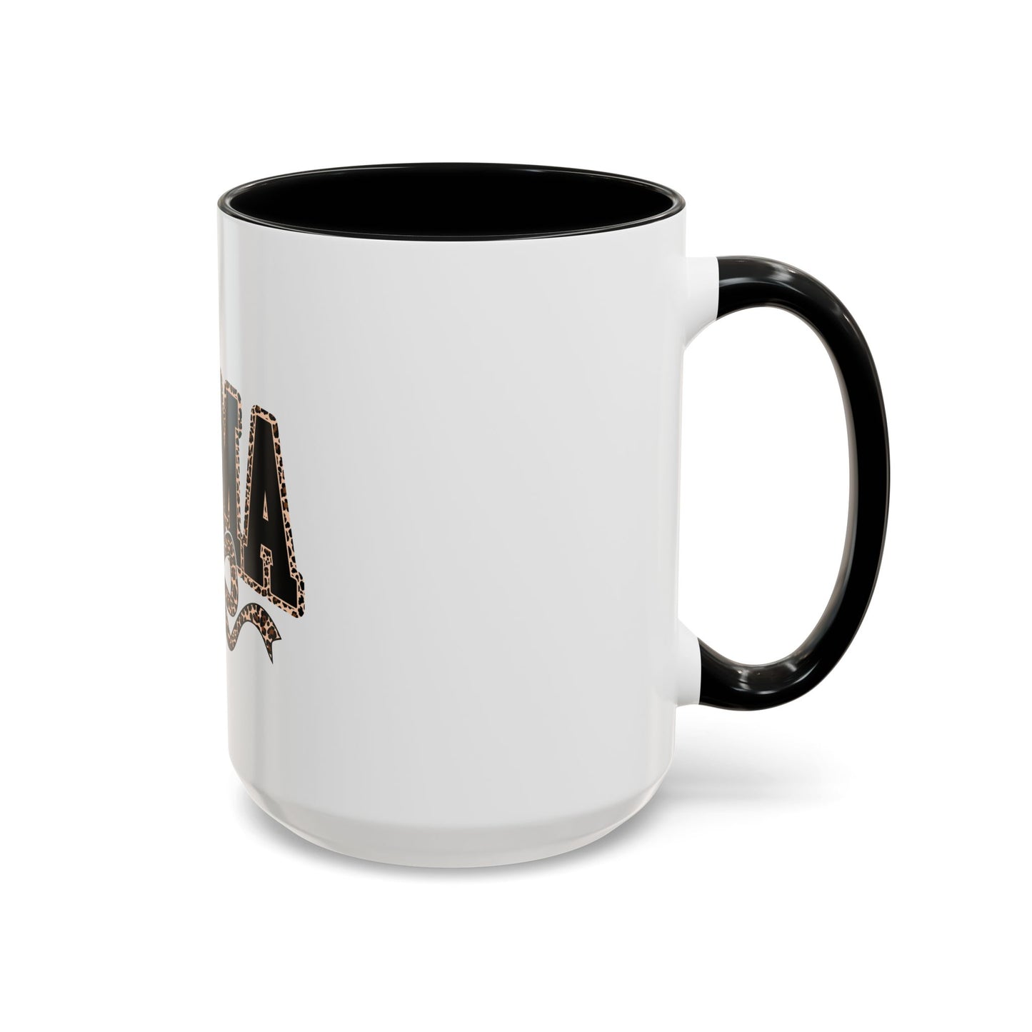 Mama Leopard Accent Coffee Mug — 11/15 oz Gift for Moms
