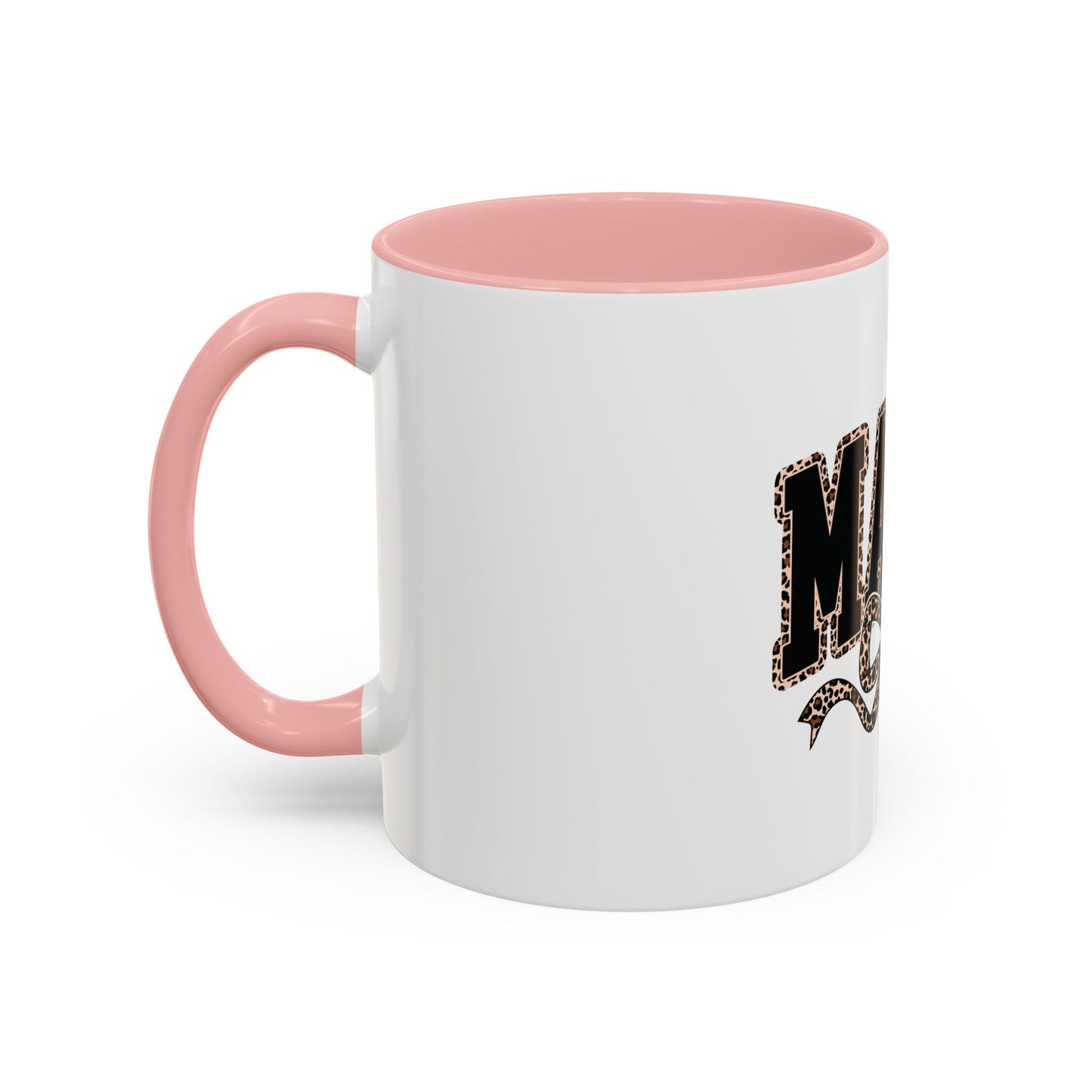 Mama Leopard Accent Coffee Mug — 11/15 oz Gift for Moms