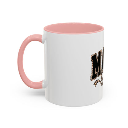 Mama Leopard Accent Coffee Mug — 11/15 oz Gift for Moms