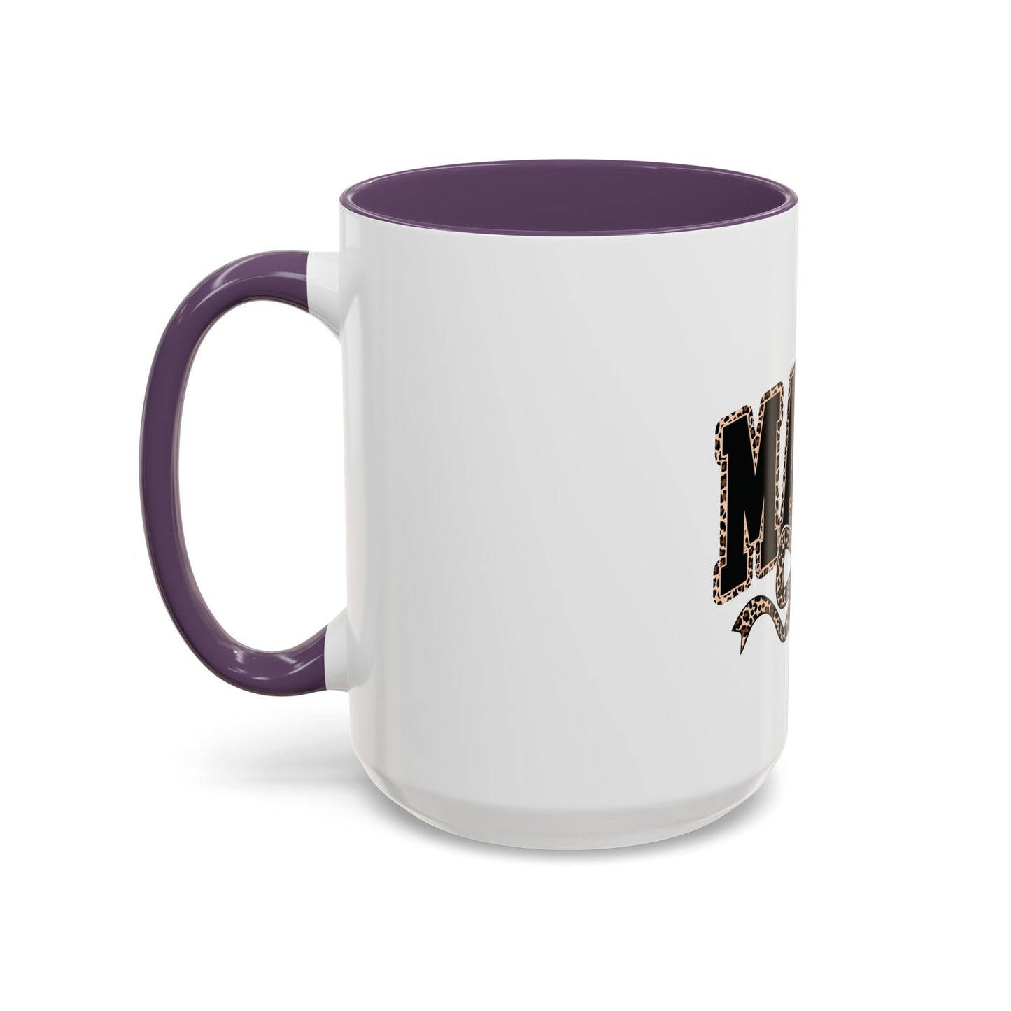 Mama Leopard Accent Coffee Mug — 11/15 oz Gift for Moms