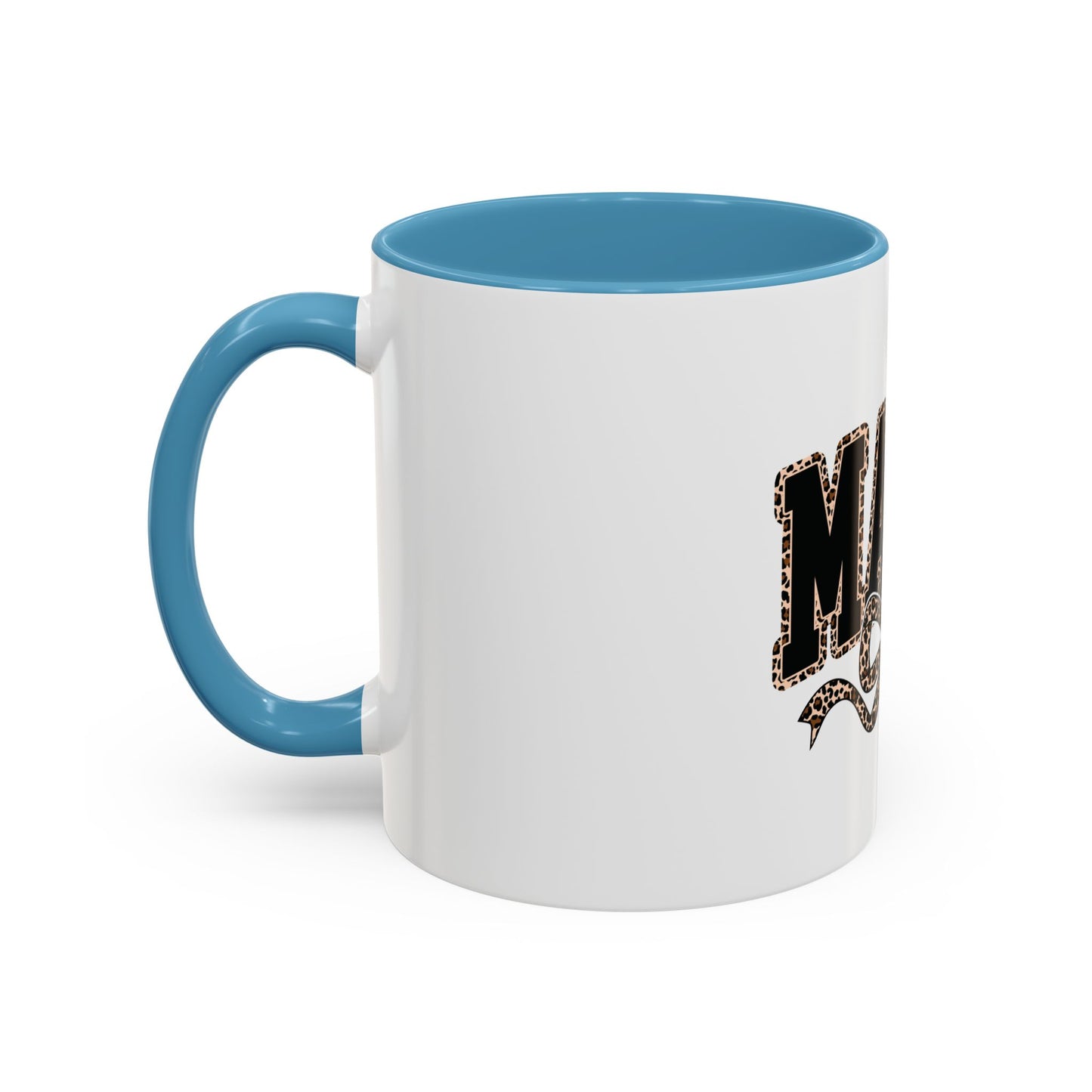 Mama Leopard Accent Coffee Mug — 11/15 oz Gift for Moms