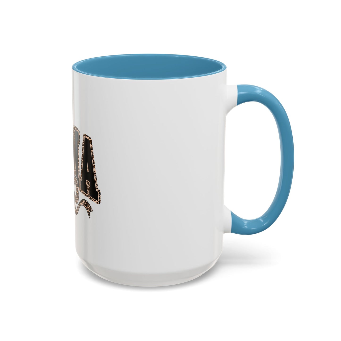 Mama Leopard Accent Coffee Mug — 11/15 oz Gift for Moms