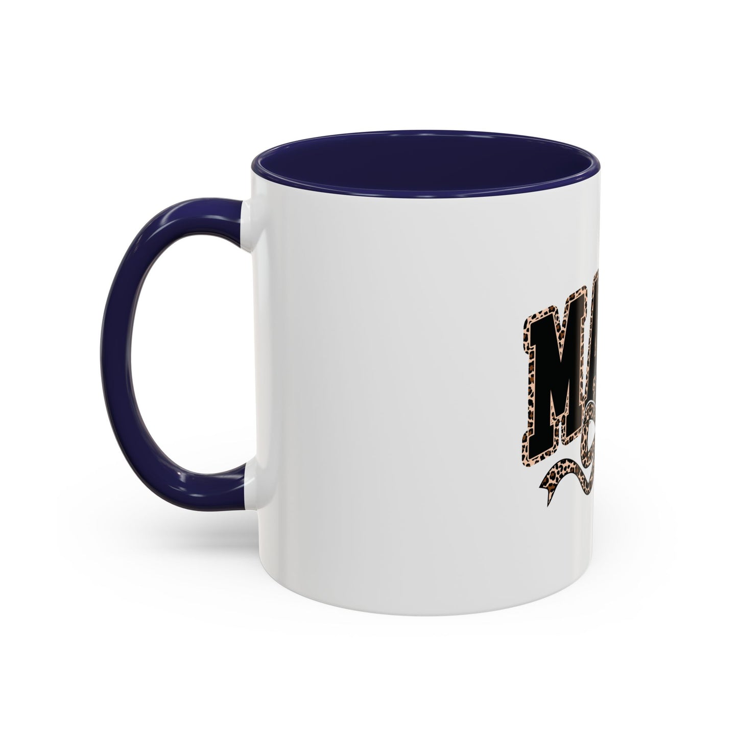 Mama Leopard Accent Coffee Mug — 11/15 oz Gift for Moms