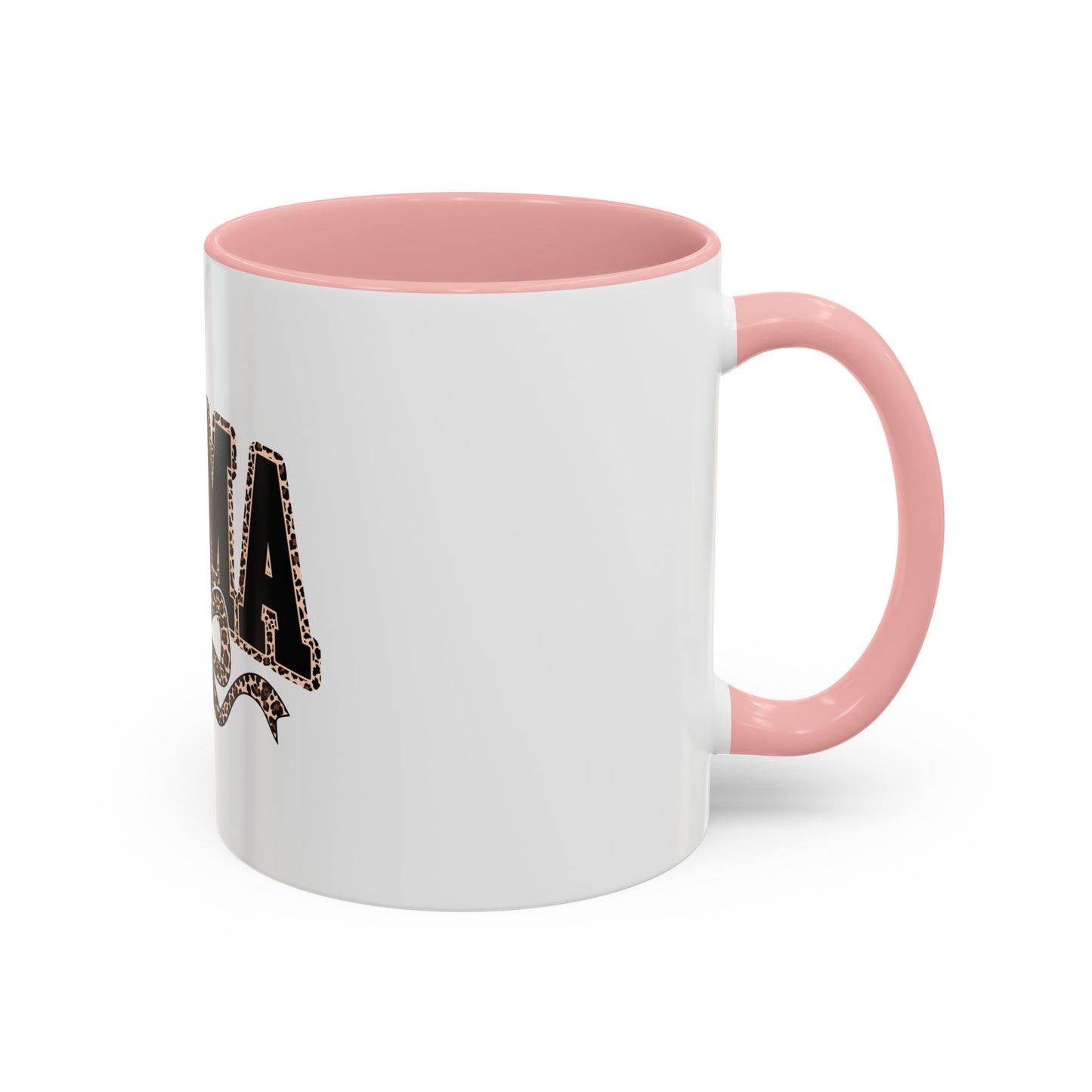 Mama Leopard Accent Coffee Mug — 11/15 oz Gift for Moms