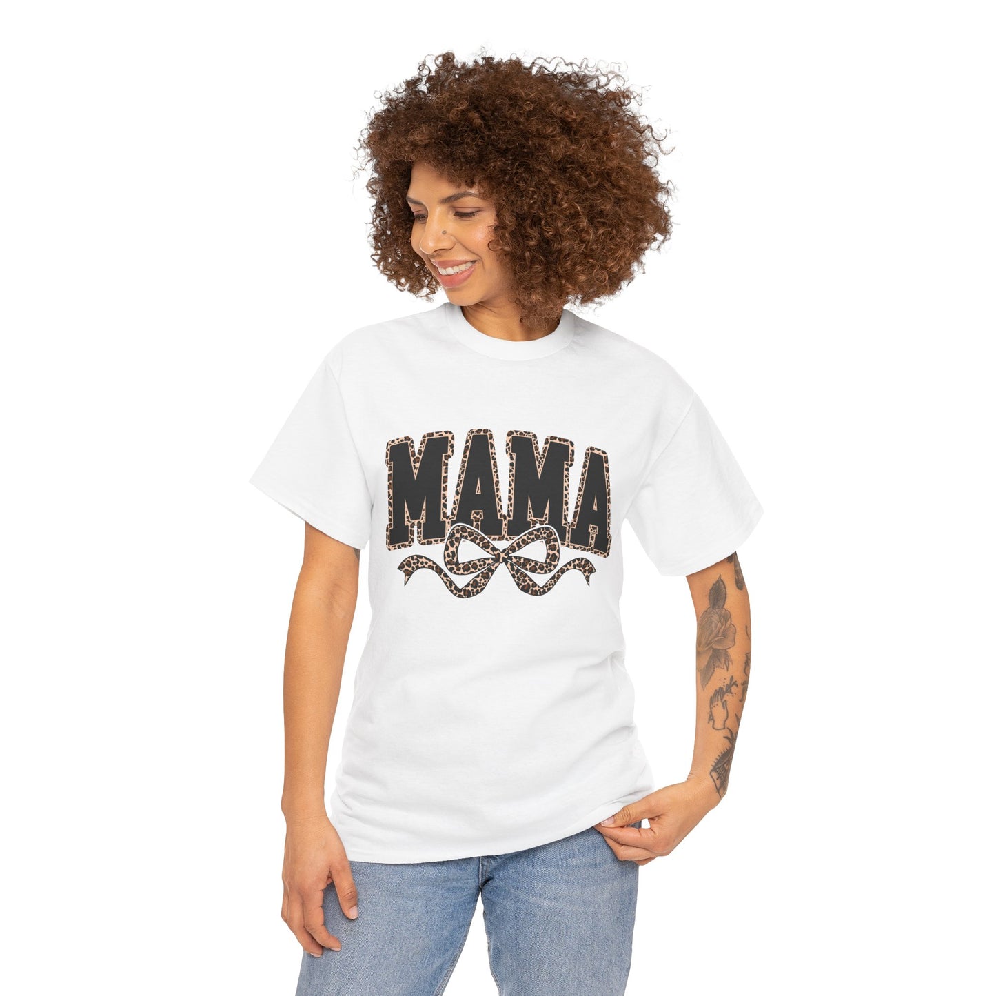 Mama Leopard Vintage Tee