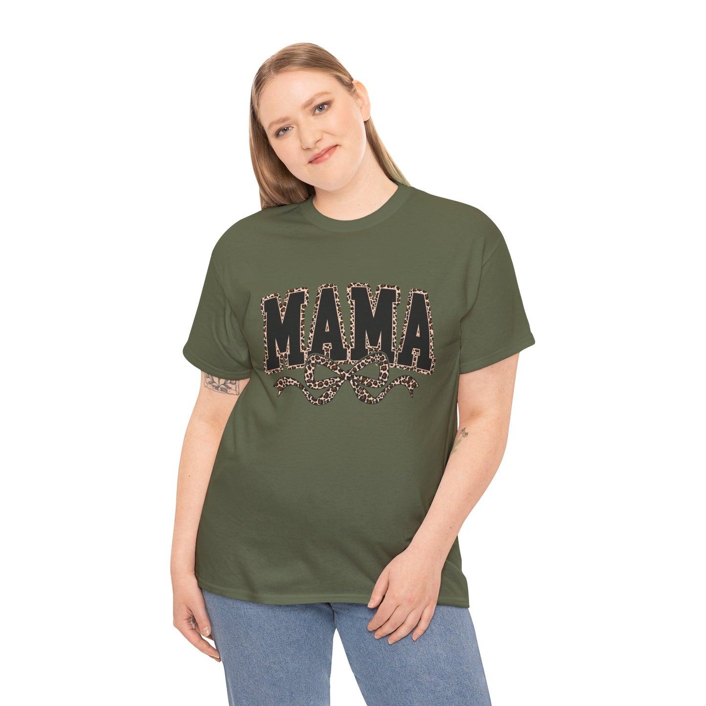 Mama Leopard Vintage Tee