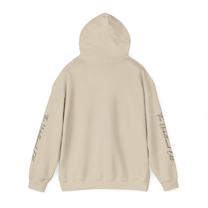 The Unbothered Edit Hoodie — Minimal Script Logo Pullover