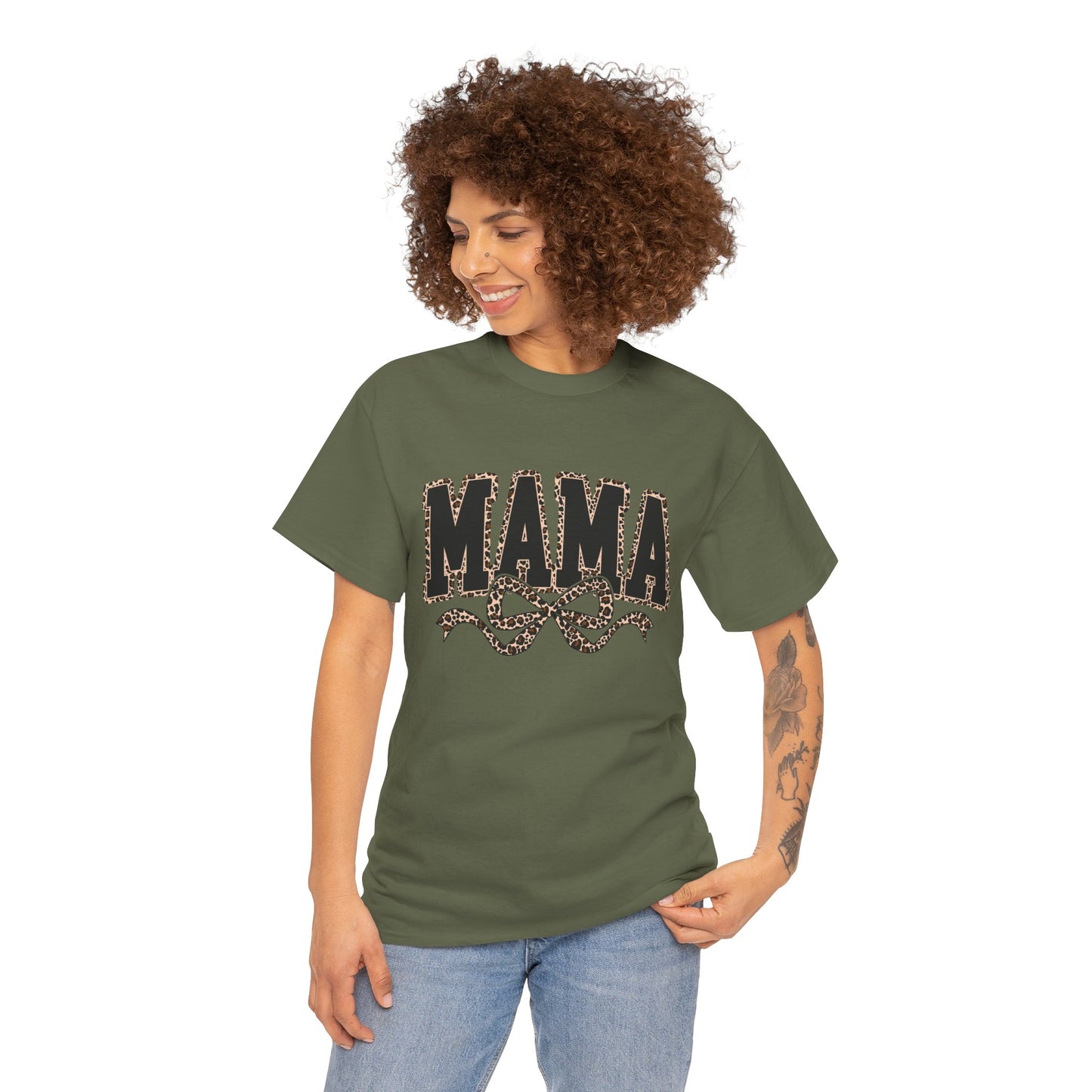 Mama Leopard Vintage Tee