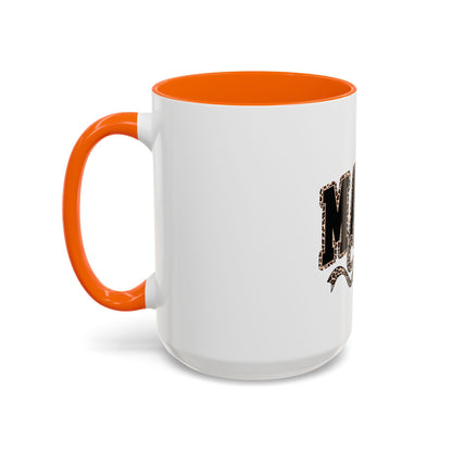 Mama Leopard Accent Coffee Mug — 11/15 oz Gift for Moms