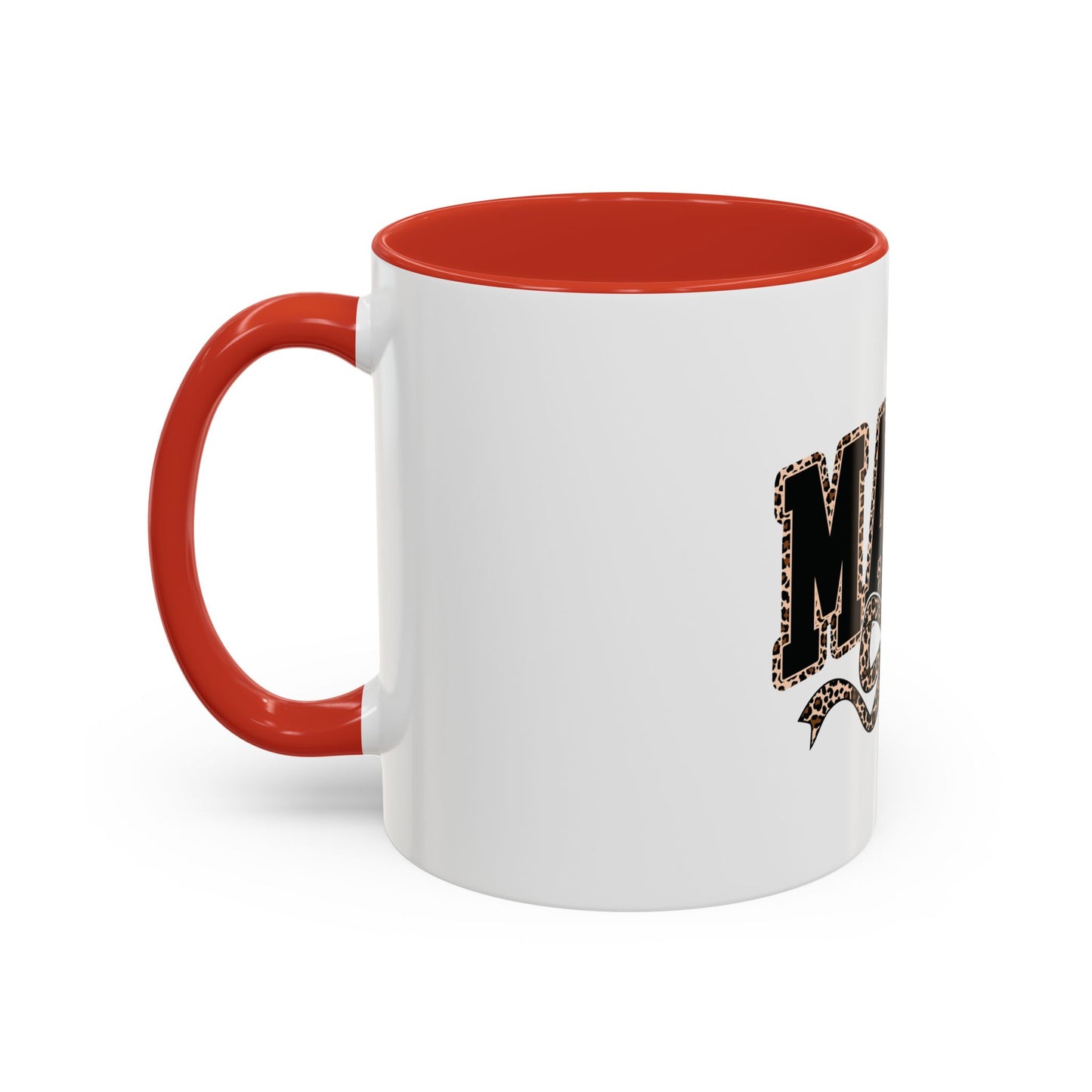 Mama Leopard Accent Coffee Mug — 11/15 oz Gift for Moms