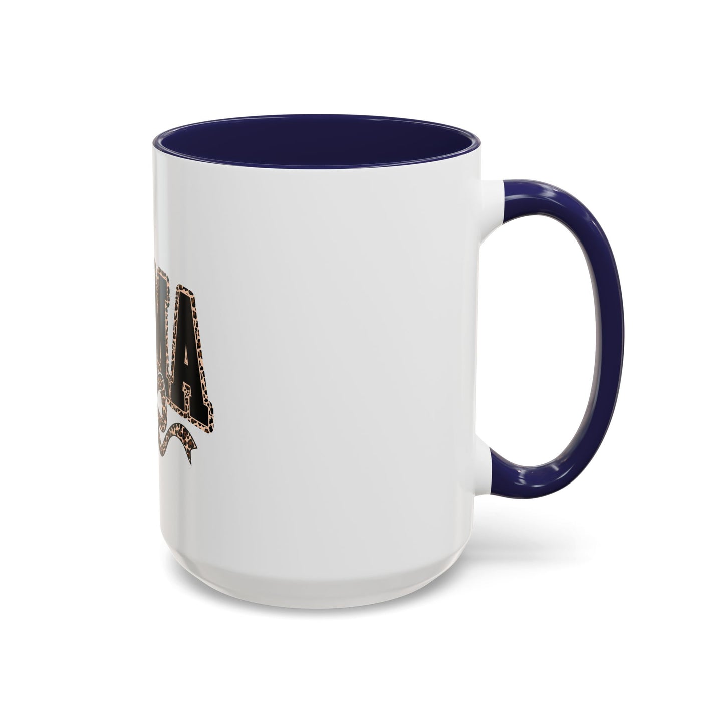 Mama Leopard Accent Coffee Mug — 11/15 oz Gift for Moms