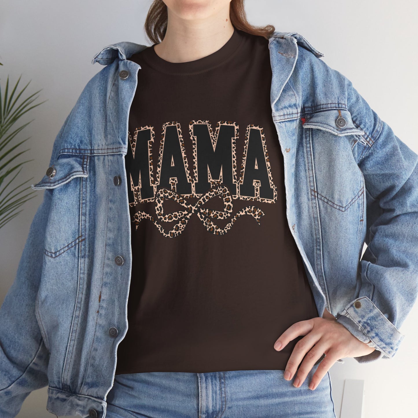 Mama Leopard Vintage Tee