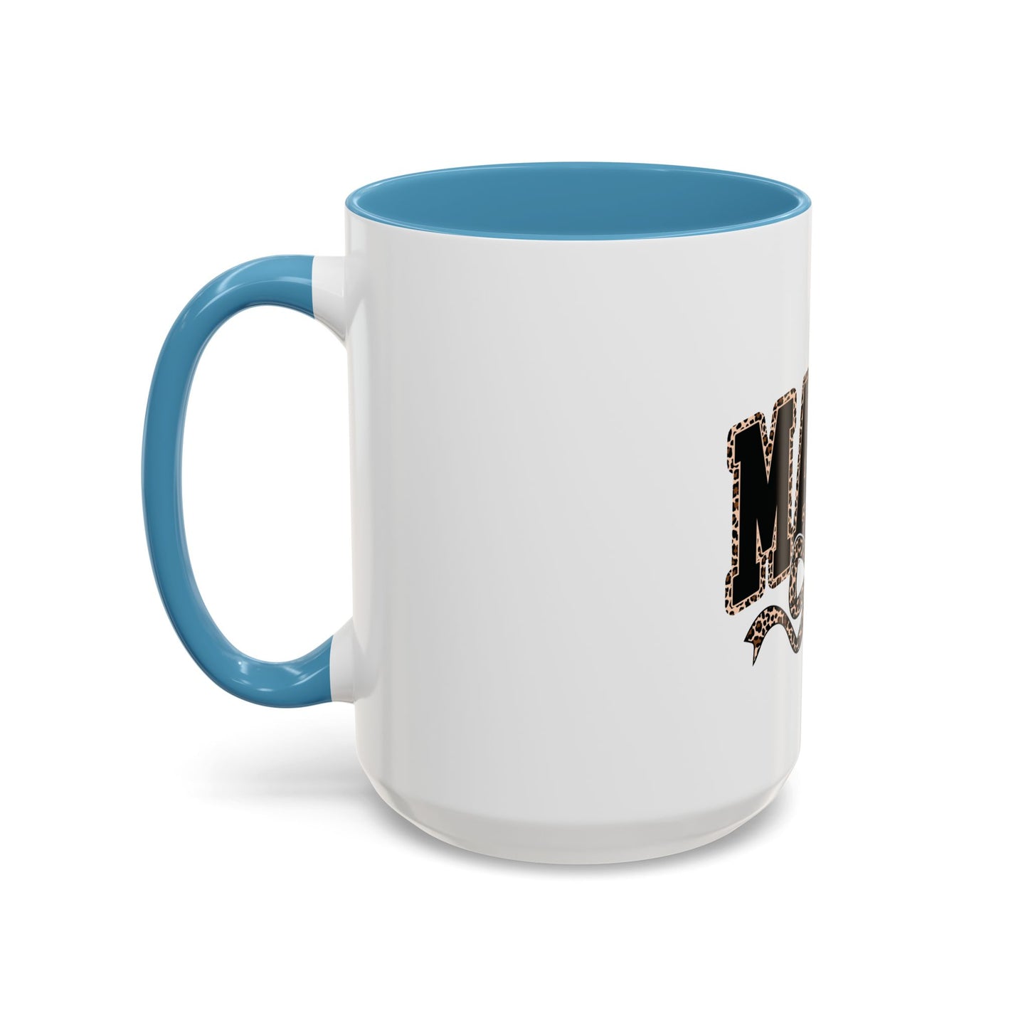 Mama Leopard Accent Coffee Mug — 11/15 oz Gift for Moms