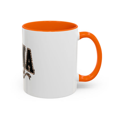 Mama Leopard Accent Coffee Mug — 11/15 oz Gift for Moms