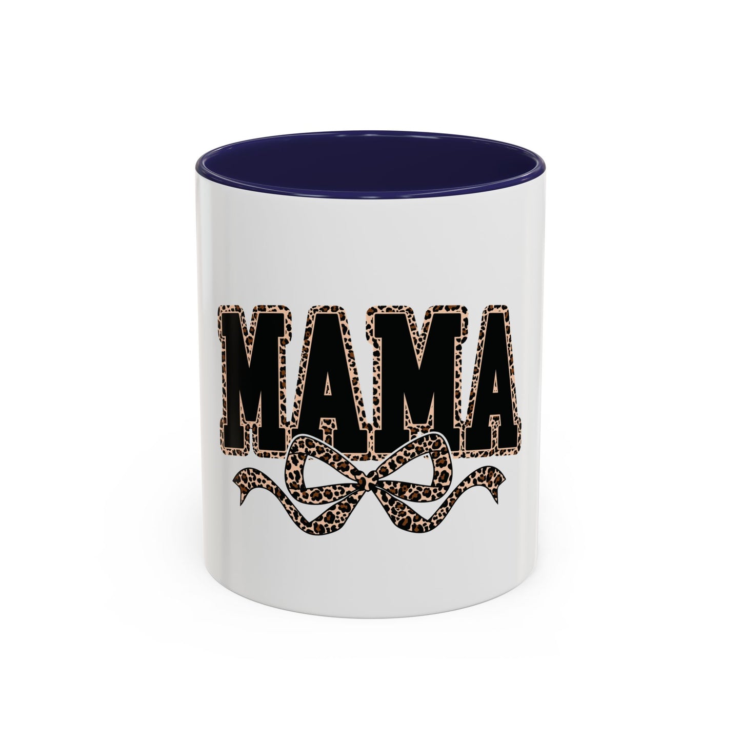 Mama Leopard Accent Coffee Mug — 11/15 oz Gift for Moms