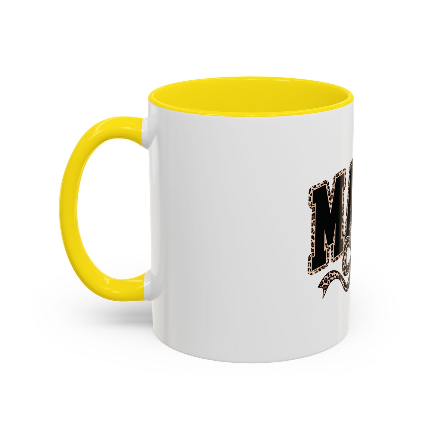 Mama Leopard Accent Coffee Mug — 11/15 oz Gift for Moms