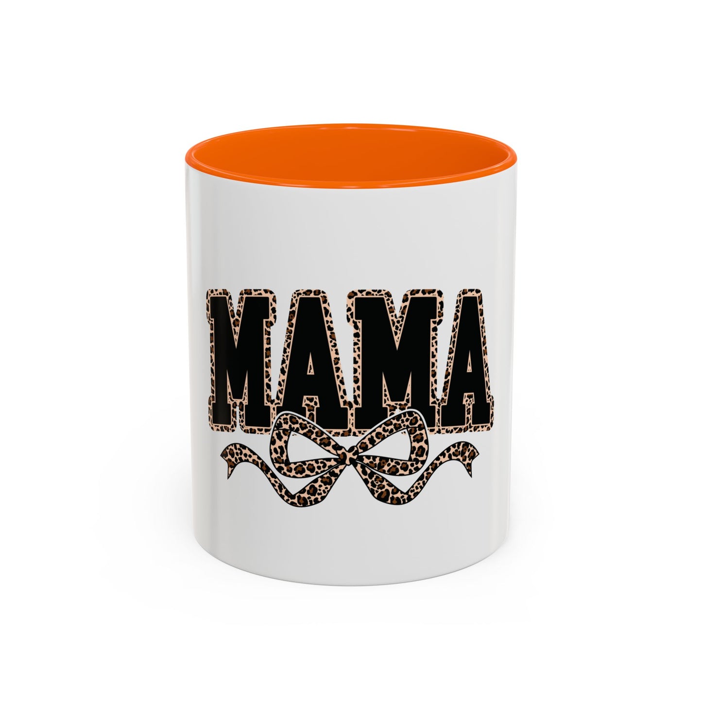 Mama Leopard Accent Coffee Mug — 11/15 oz Gift for Moms