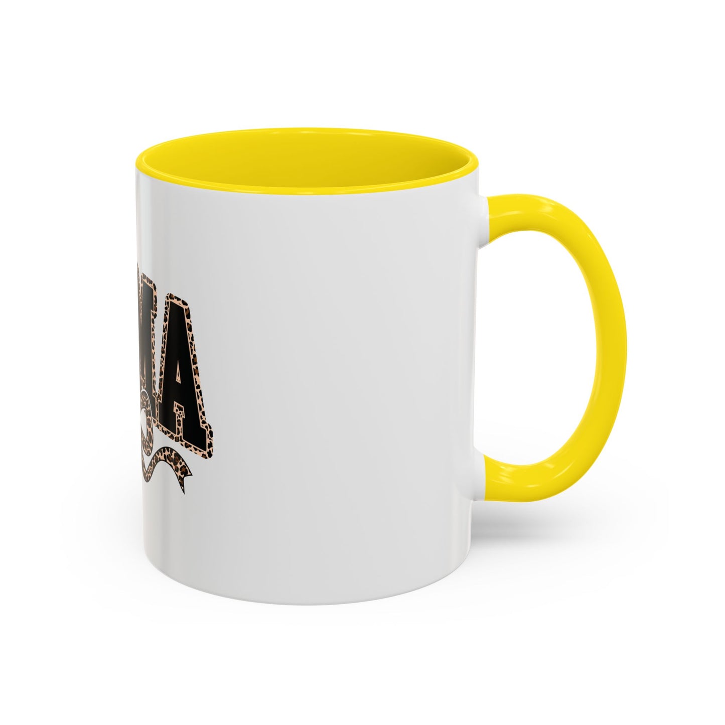 Mama Leopard Accent Coffee Mug — 11/15 oz Gift for Moms