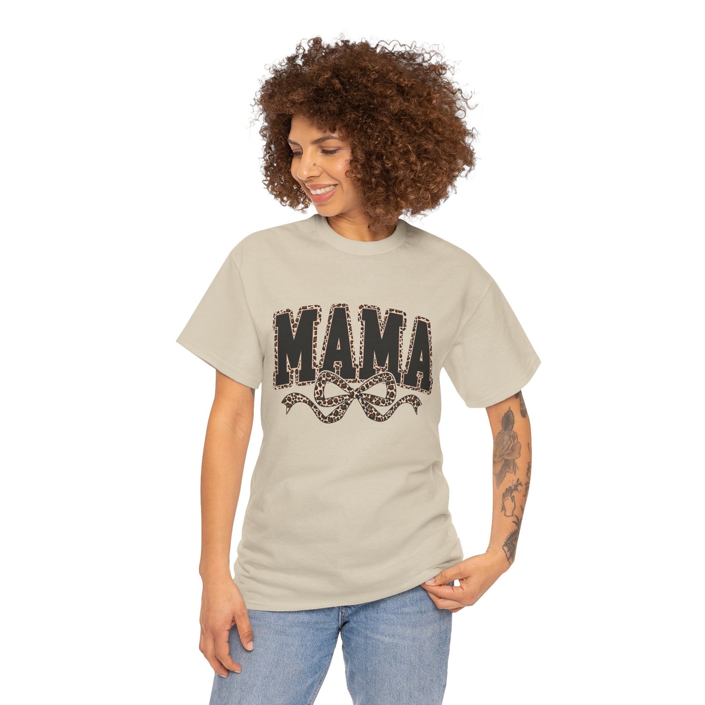 Mama Leopard Vintage Tee