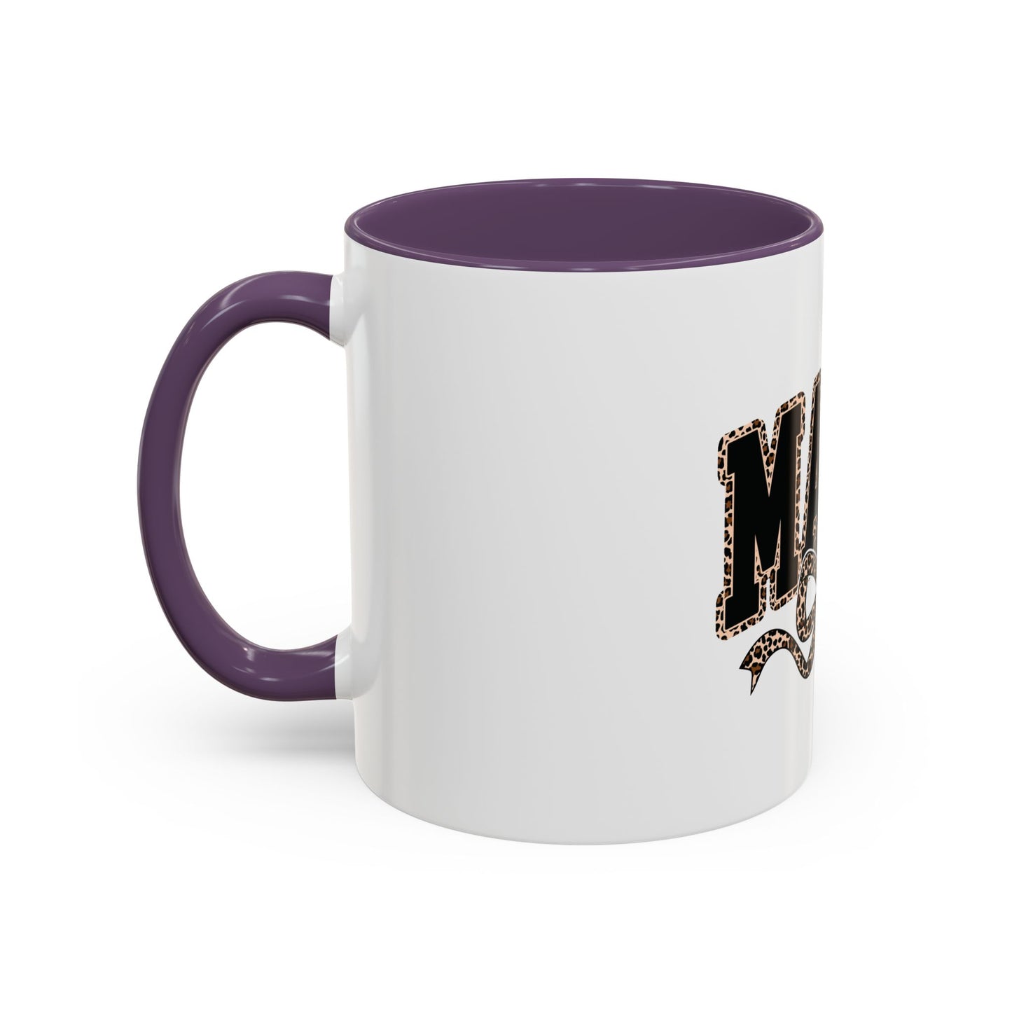 Mama Leopard Accent Coffee Mug — 11/15 oz Gift for Moms